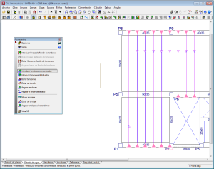 CYPECAD. Forjados reticulares y unidireccionales postesados