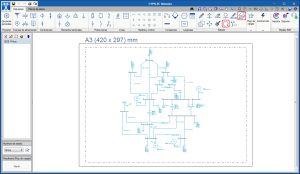 CYPELEC Networks. Girar grupo y Copiar en otro esquema